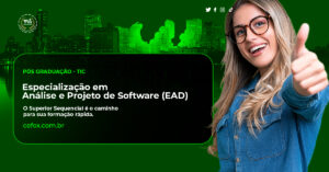 A Especialização em Análise e Projeto de Software (EAD)
